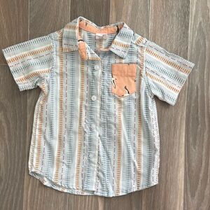 Ricrac & Ruffles - Birds Song Shirt - 18m